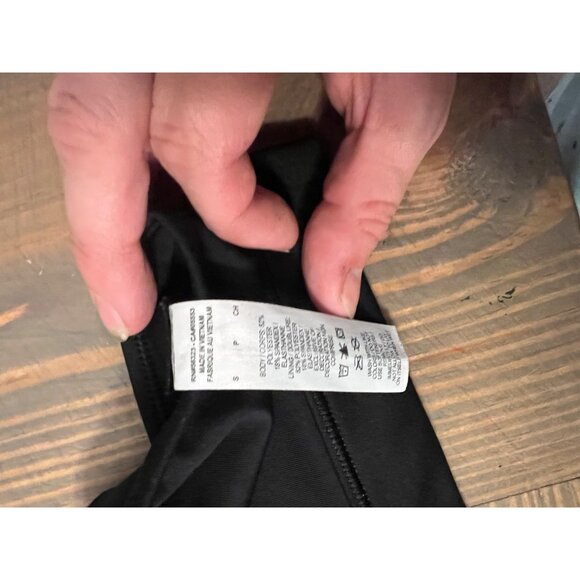 Nike Dri-FIT Youth Small Black Sports Bra – Girls Racerback Athletic Training To - Picture 2 of 2